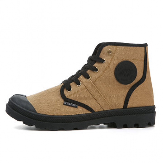 Men Canvas Anti-collision Non Slip Wearable Casual Tooling Boots for Boots