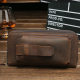 Genuine Leather Vintage Coin Bag Business Zipper Long 5.5 Inche Phone Wallet For Men for Clutch Bags