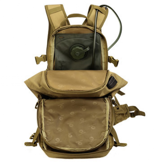 Men USB Charging Large Capacity Backpack Climbing Bag Outdoor Travel Rucksack for Backpacks