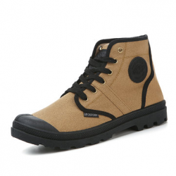 Men Canvas Anti-collision Non Slip Wearable Casual Tooling Boots for Boots