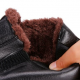 Men Old Peking Style Microfiber Fabric Warm Lining Slip On Ankle Boots for Boots